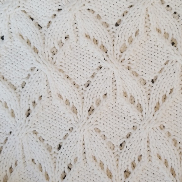 Loft Pointelle Sweater, Size Sm, Cream - Picture 2 of 4